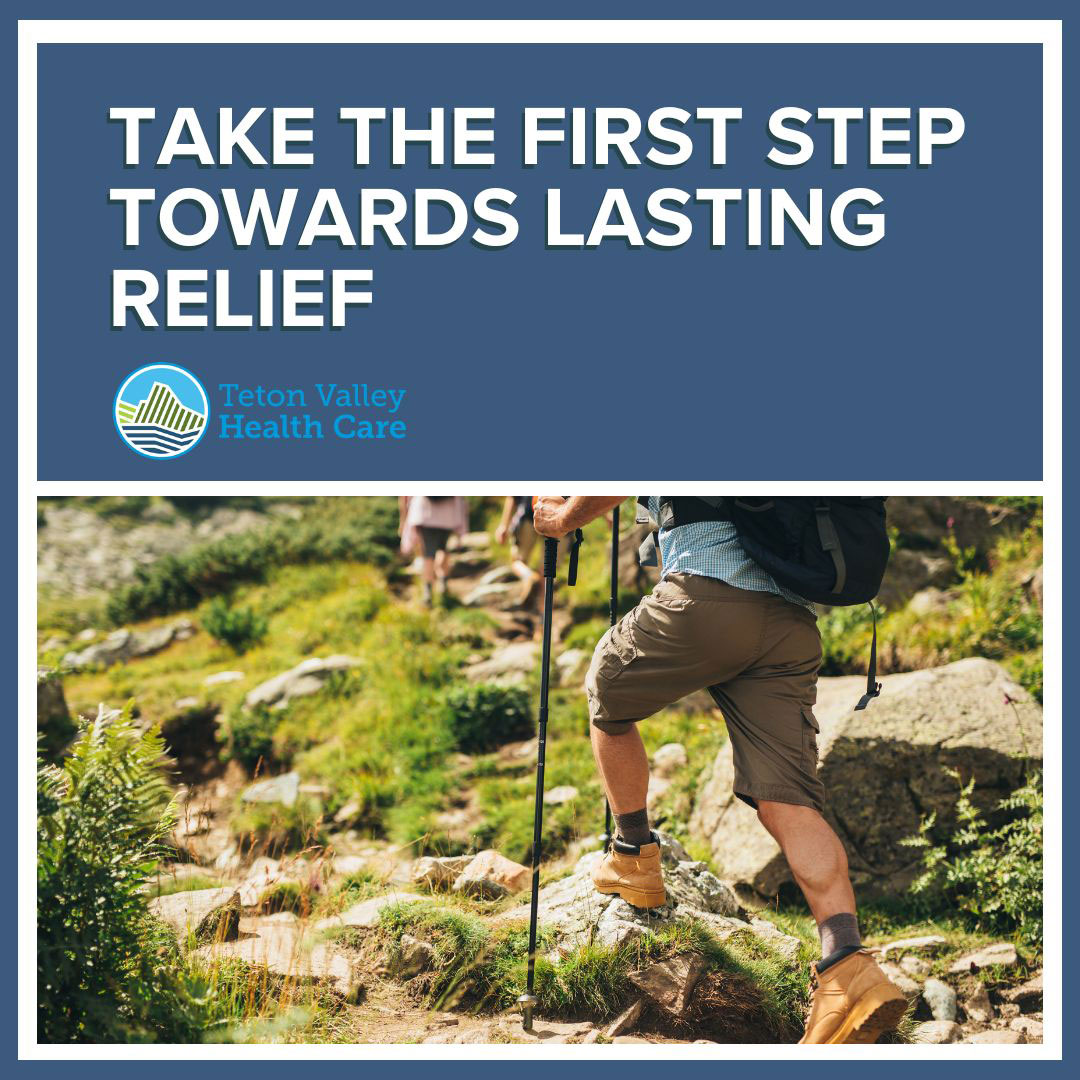 Take the first step towards lasting pain relief